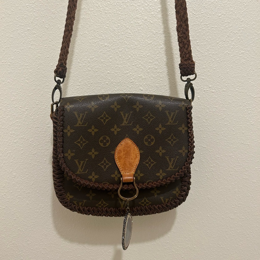 Louis Vuitton Brown Monogram Crossbody Bag with Iconic Design